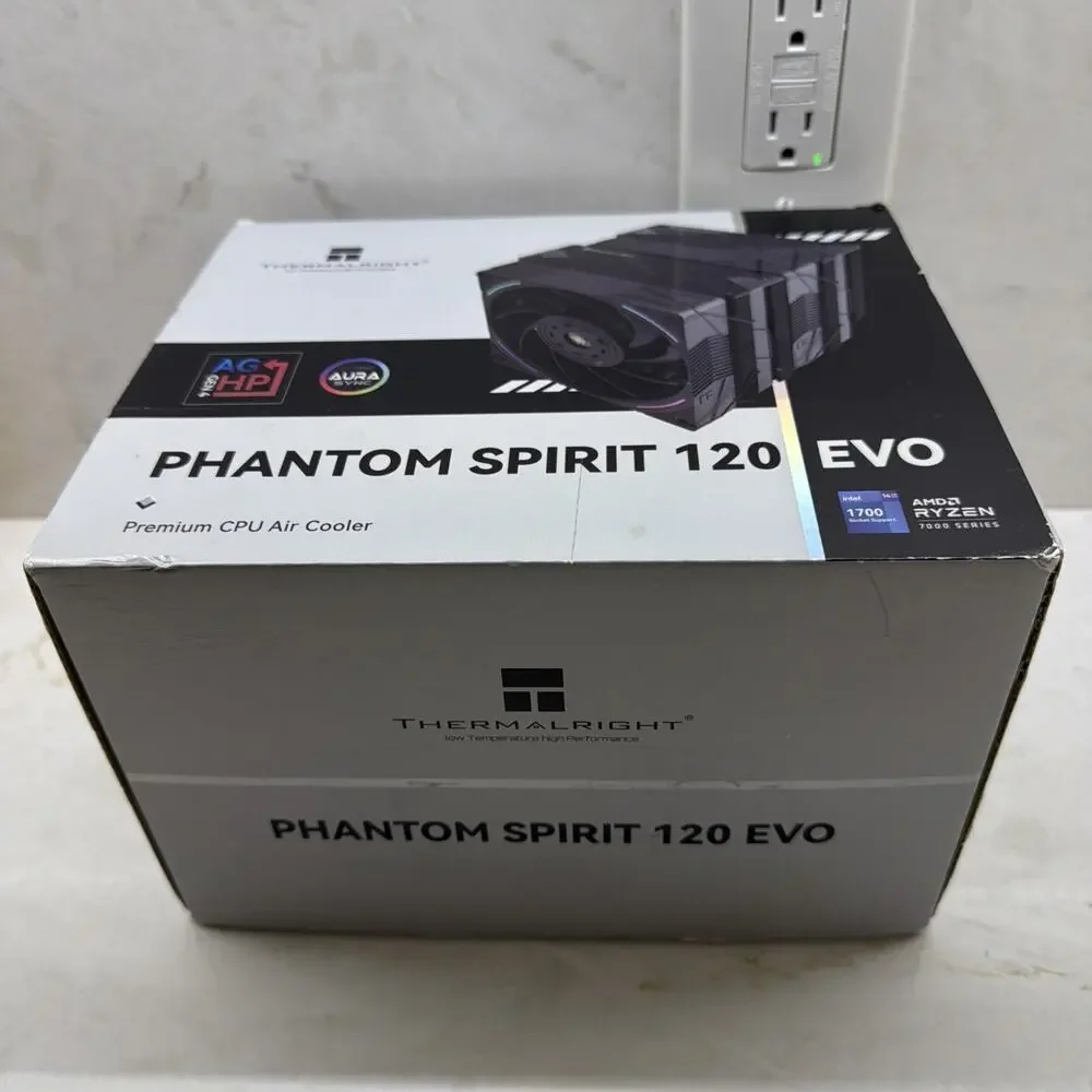 Thermalright Phantom Spirit 120 EVO CPU Air Cooler, 7 Heat Pipes CPU Cooler,Dual